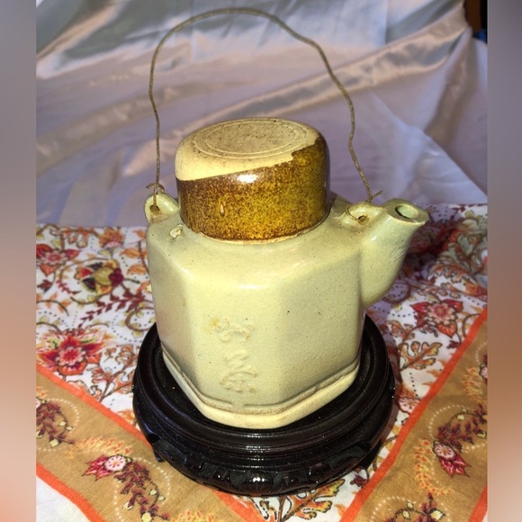 Vintage Hexagon Personal Japanese Tea Pot - Picture 12 of 12